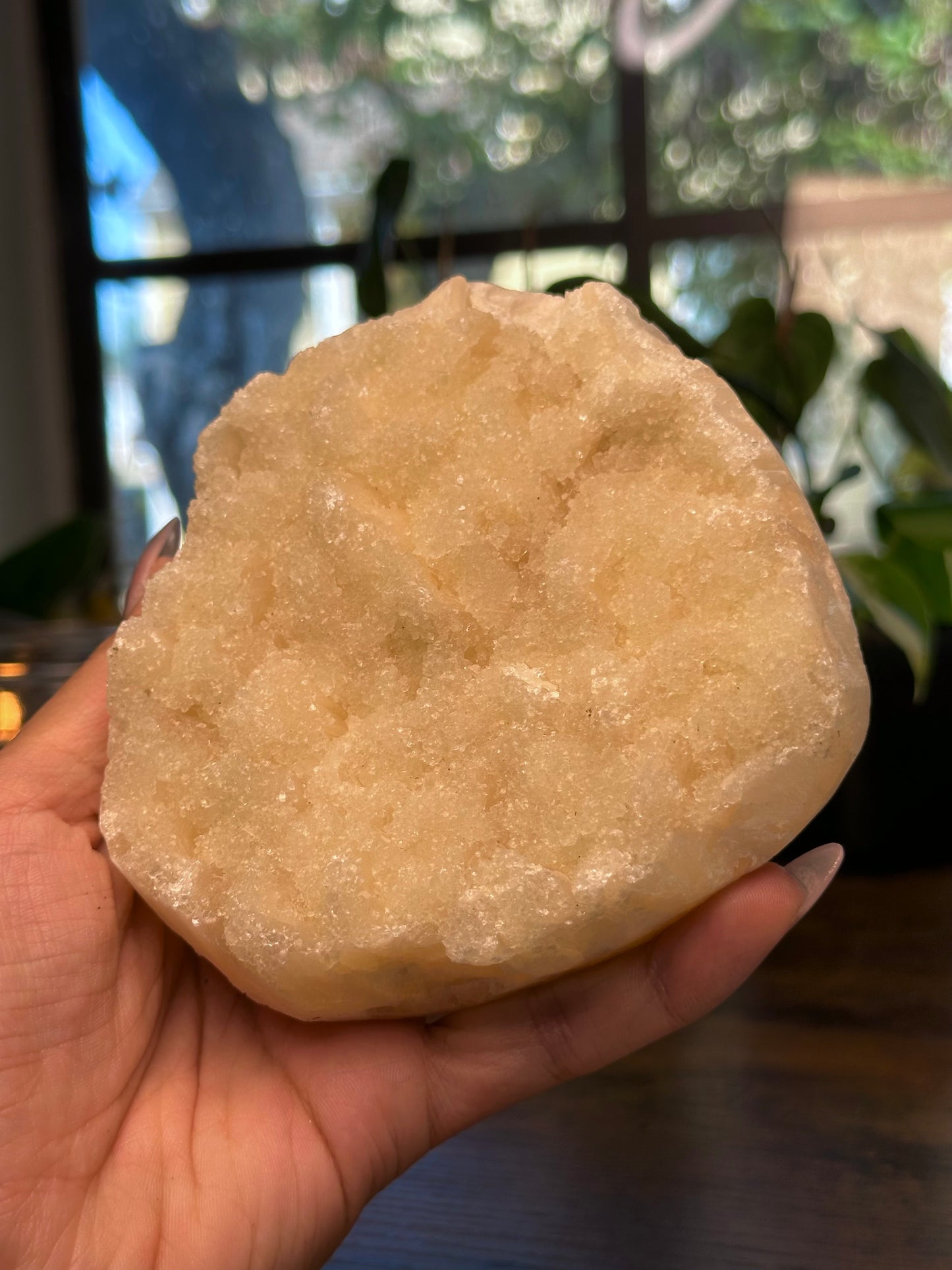 Apophyllite on Peach Stilbite 40