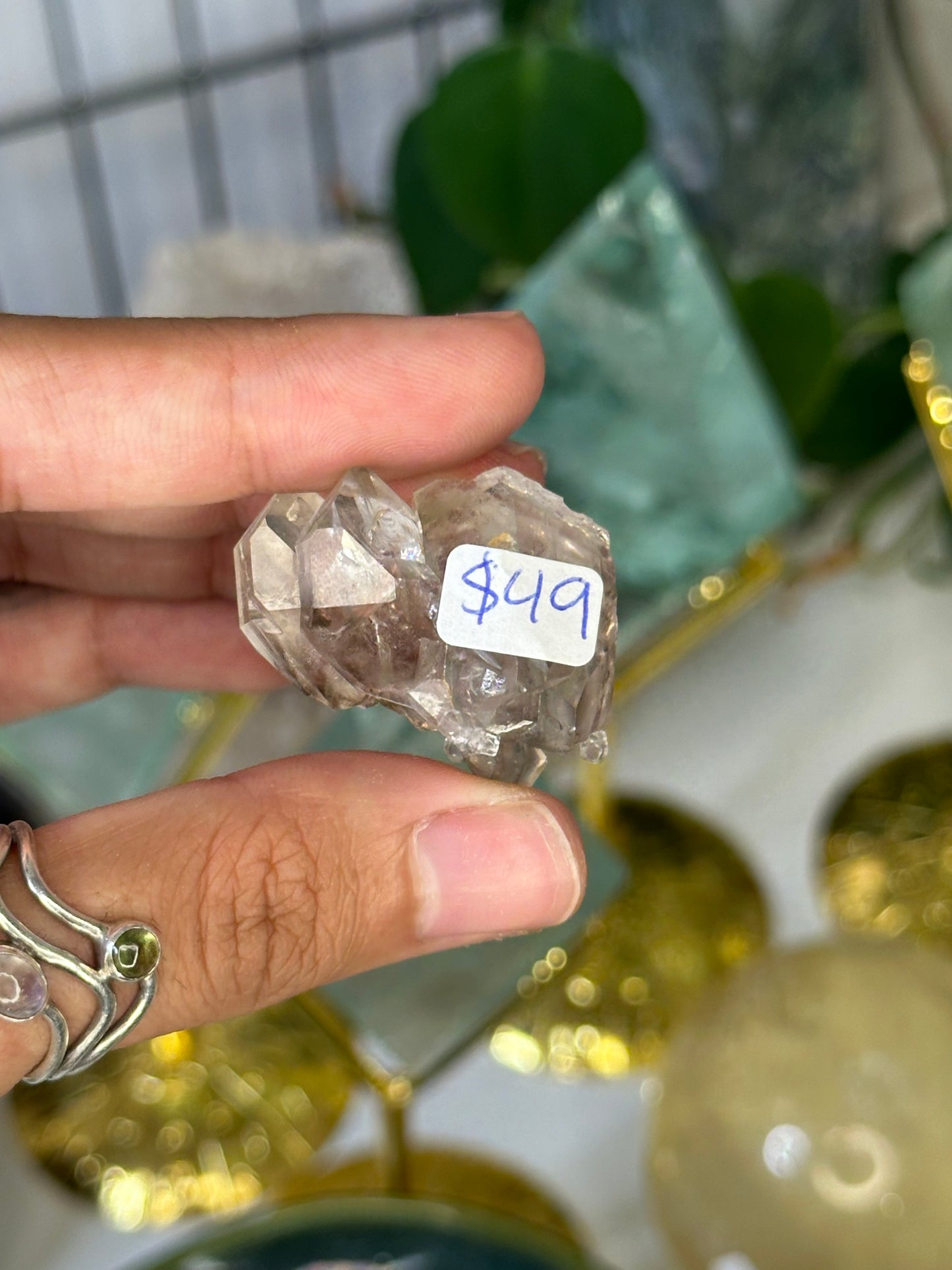 Smoky Elestial Quartz 49