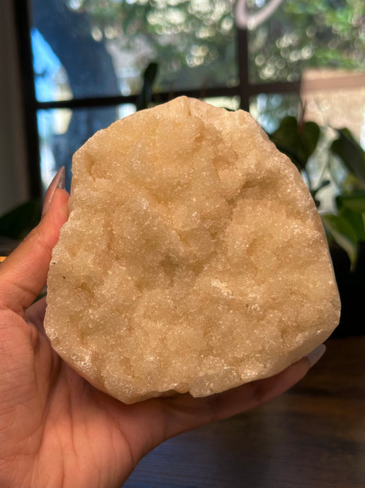 Apophyllite on Peach Stilbite 40