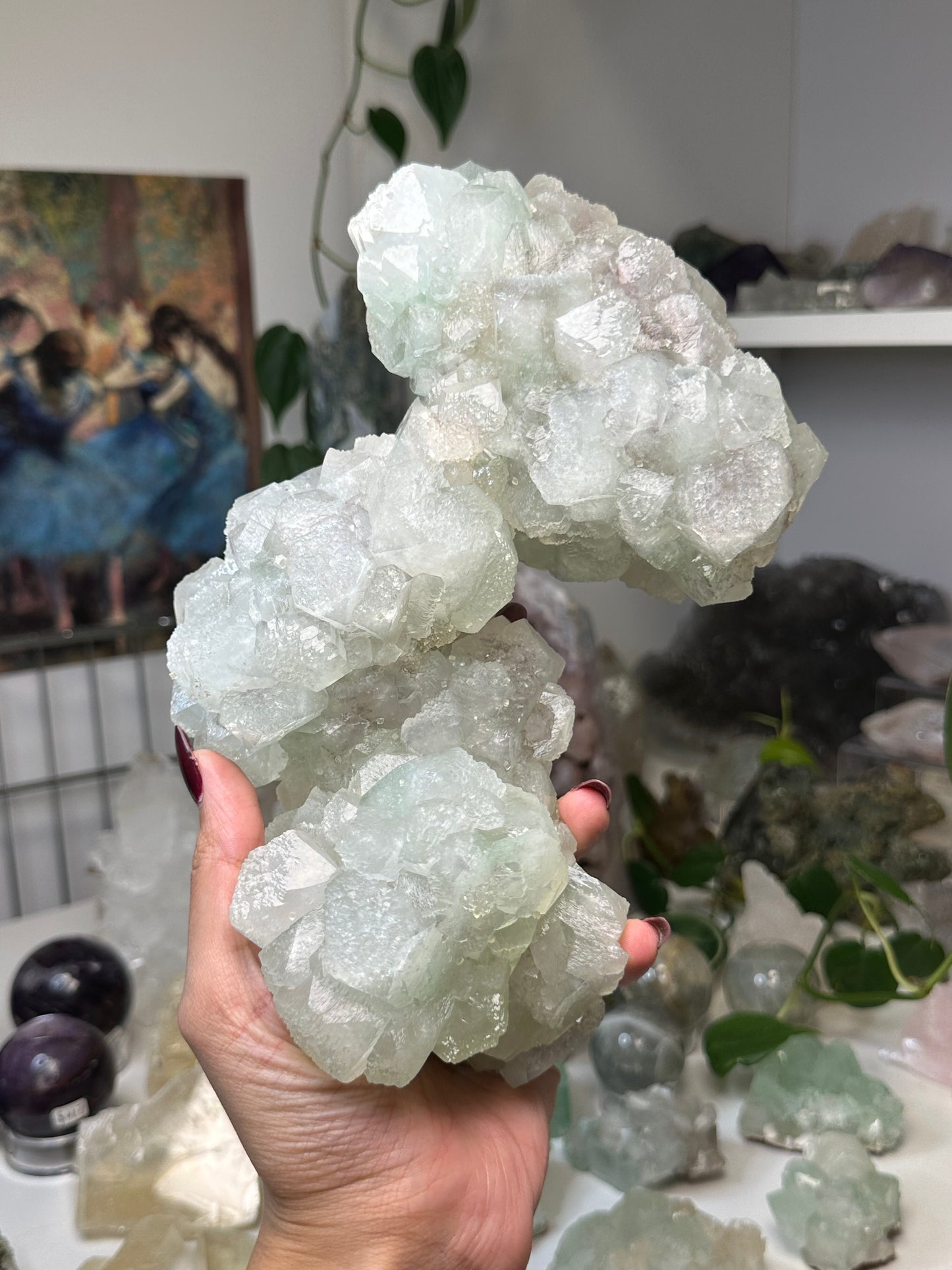 4.4lb High Quality Green Apophyllite Statement Piece