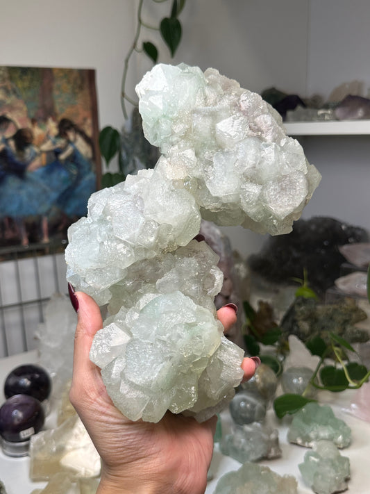 4.4lb High Quality Green Apophyllite Statement Piece