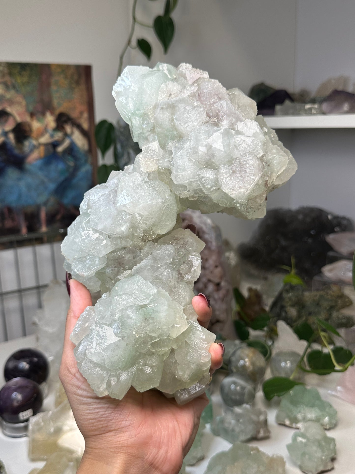 4.4lb High Quality Green Apophyllite Statement Piece