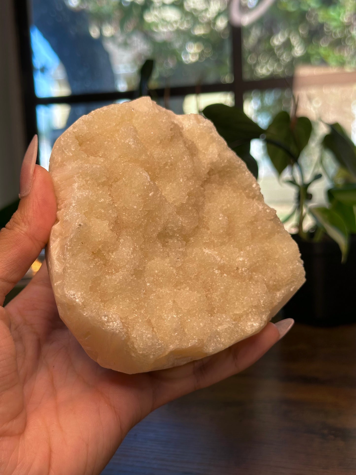 Apophyllite on Peach Stilbite 40