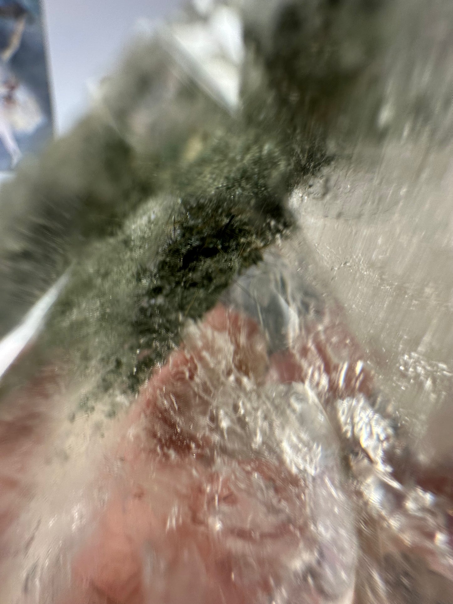 rutilated himalayan quartz with chlorite inclusions 365