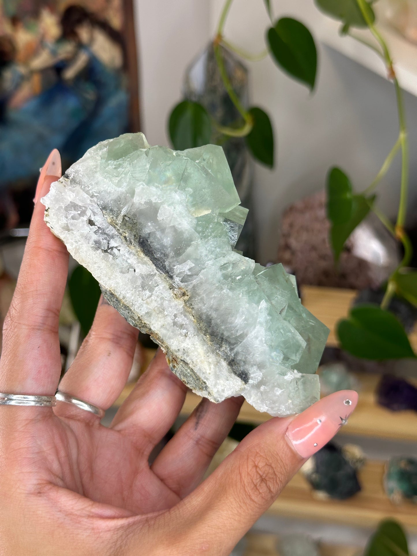 Vibrant Green Fluorite Specimen 256
