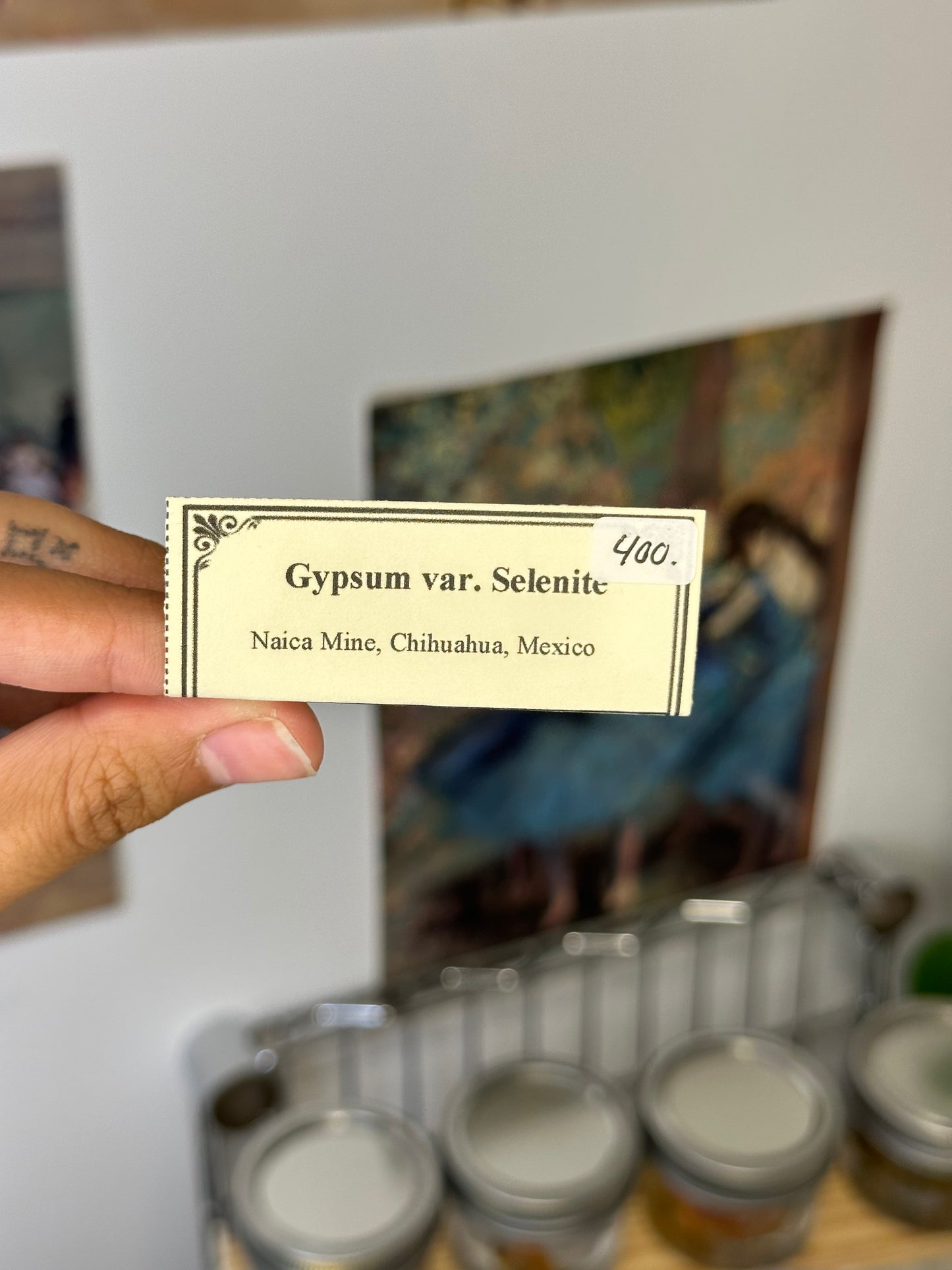 naica selenite specimen 400b