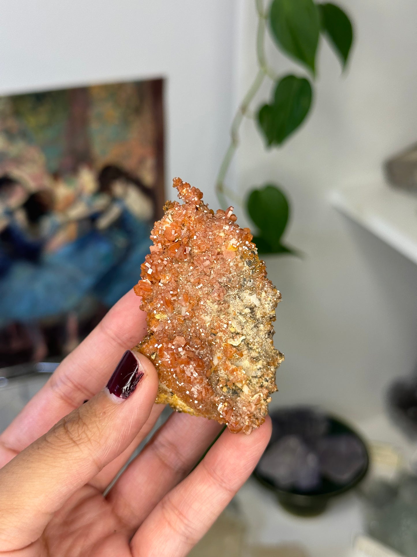 vanadinite on barite 78