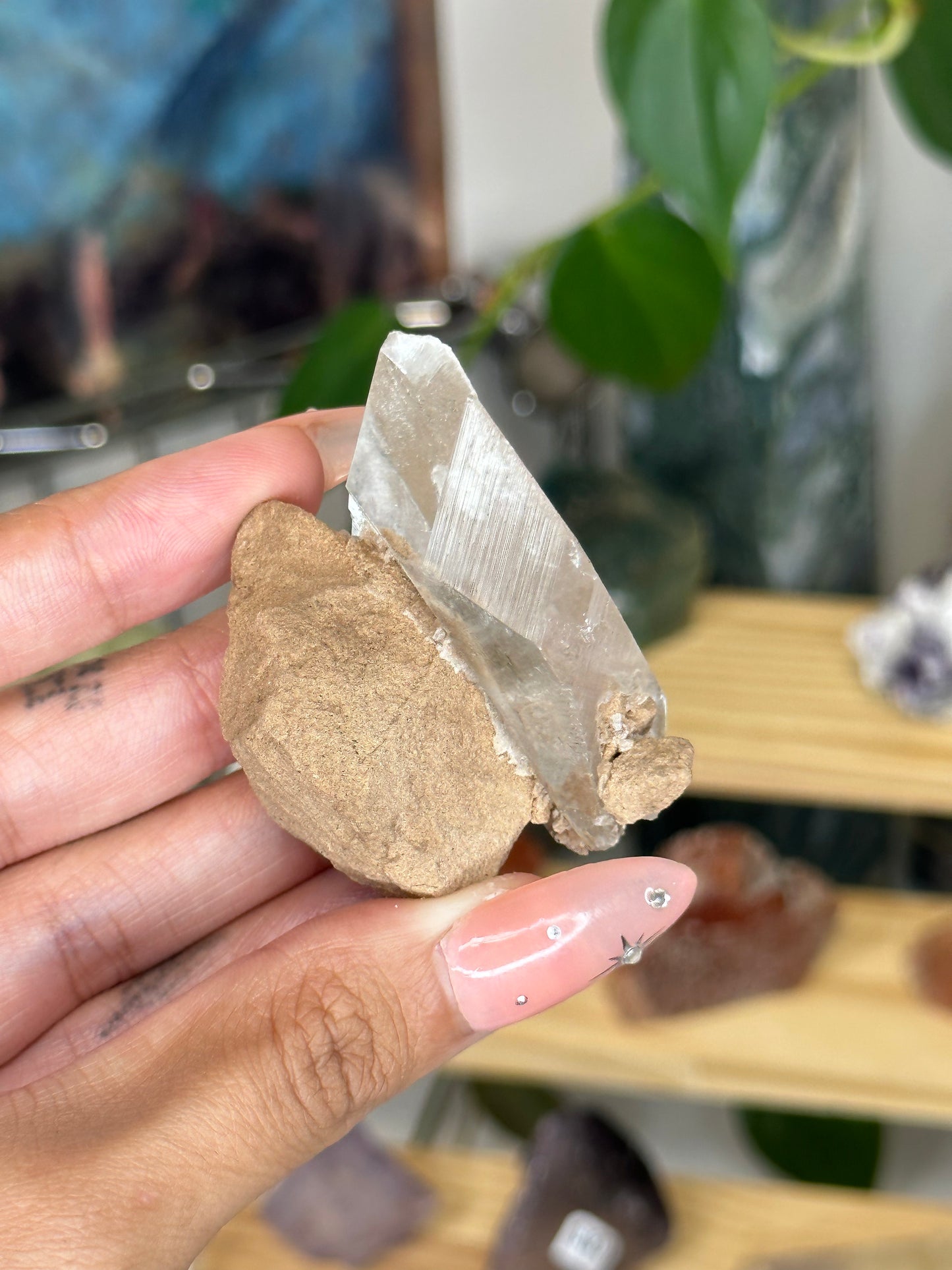 Selenite on Matrix 57