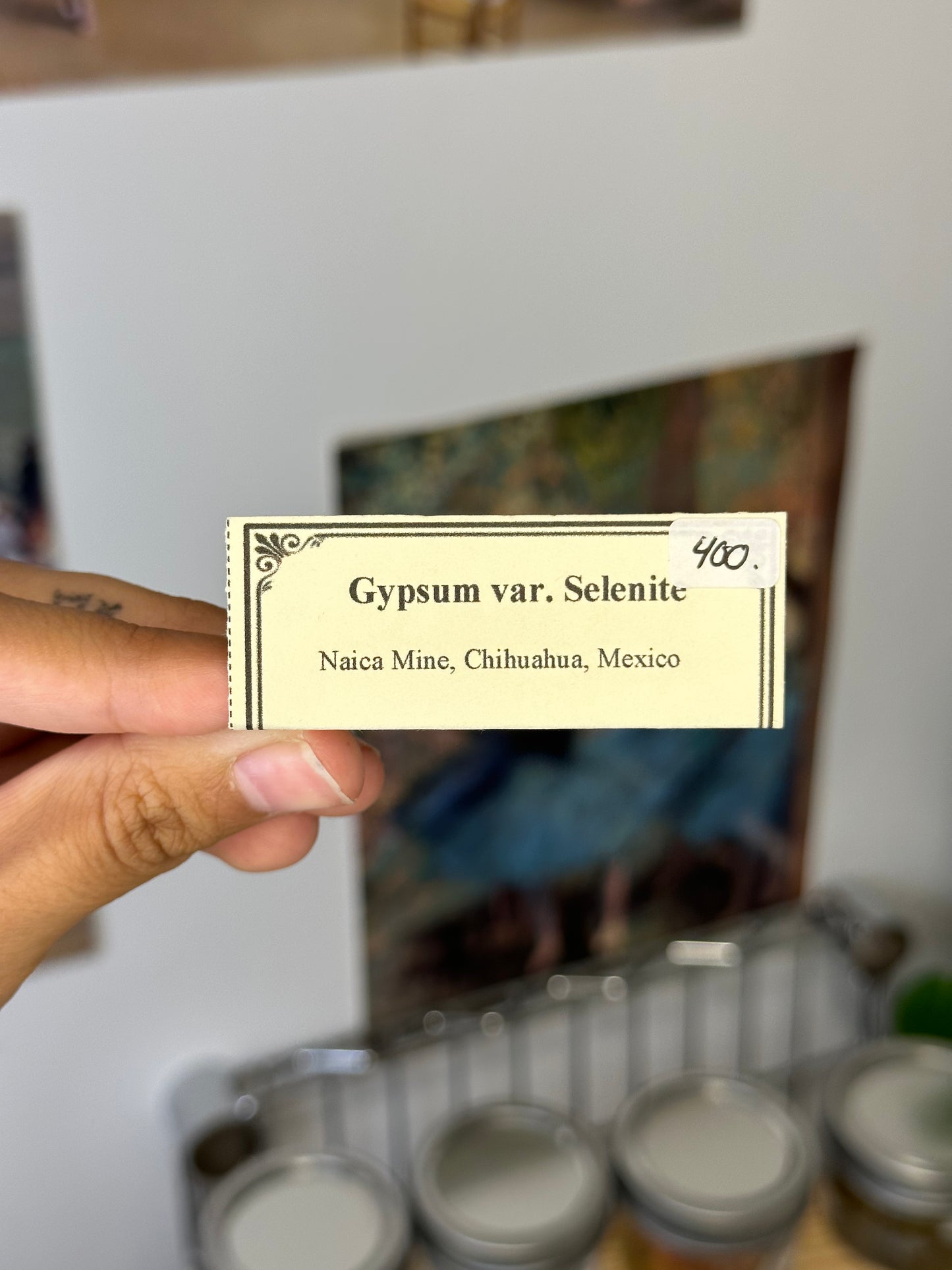 naica selenite specimen 400a