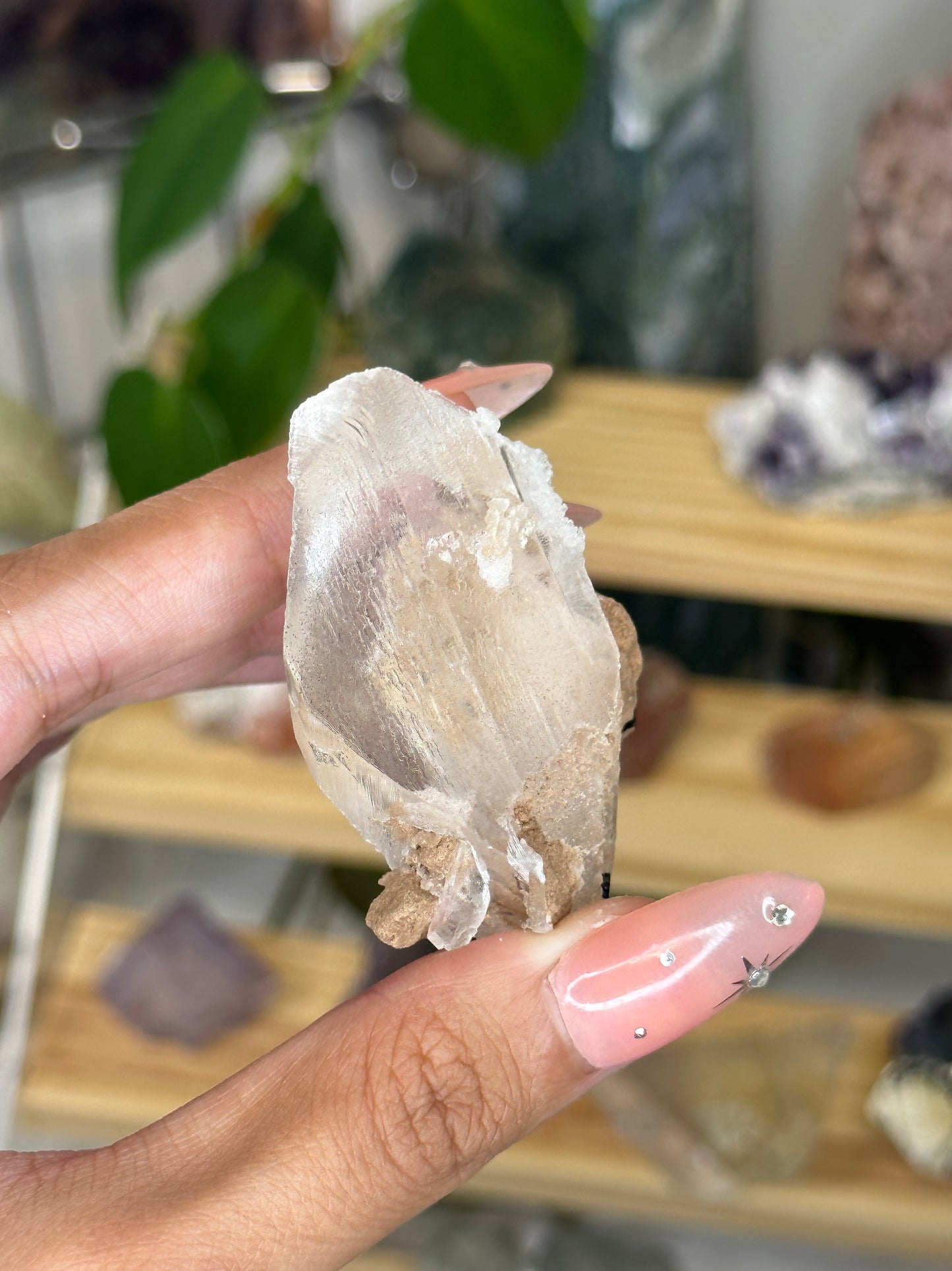 Selenite on Matrix 57