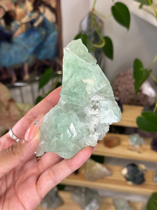 Vibrant Green Fluorite Specimen 256