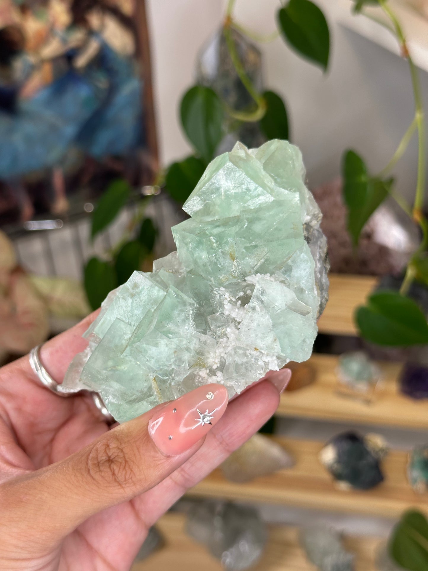 Vibrant Green Fluorite Specimen 256