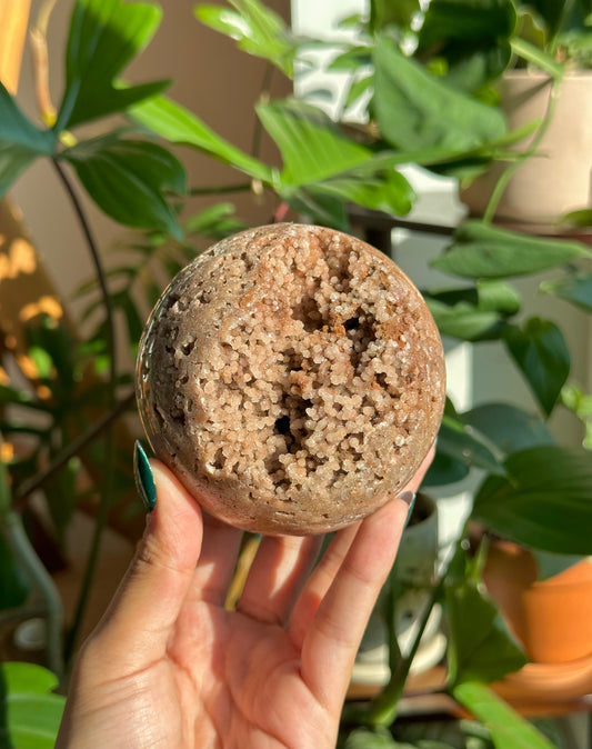 Pink Amethyst Sphere 200