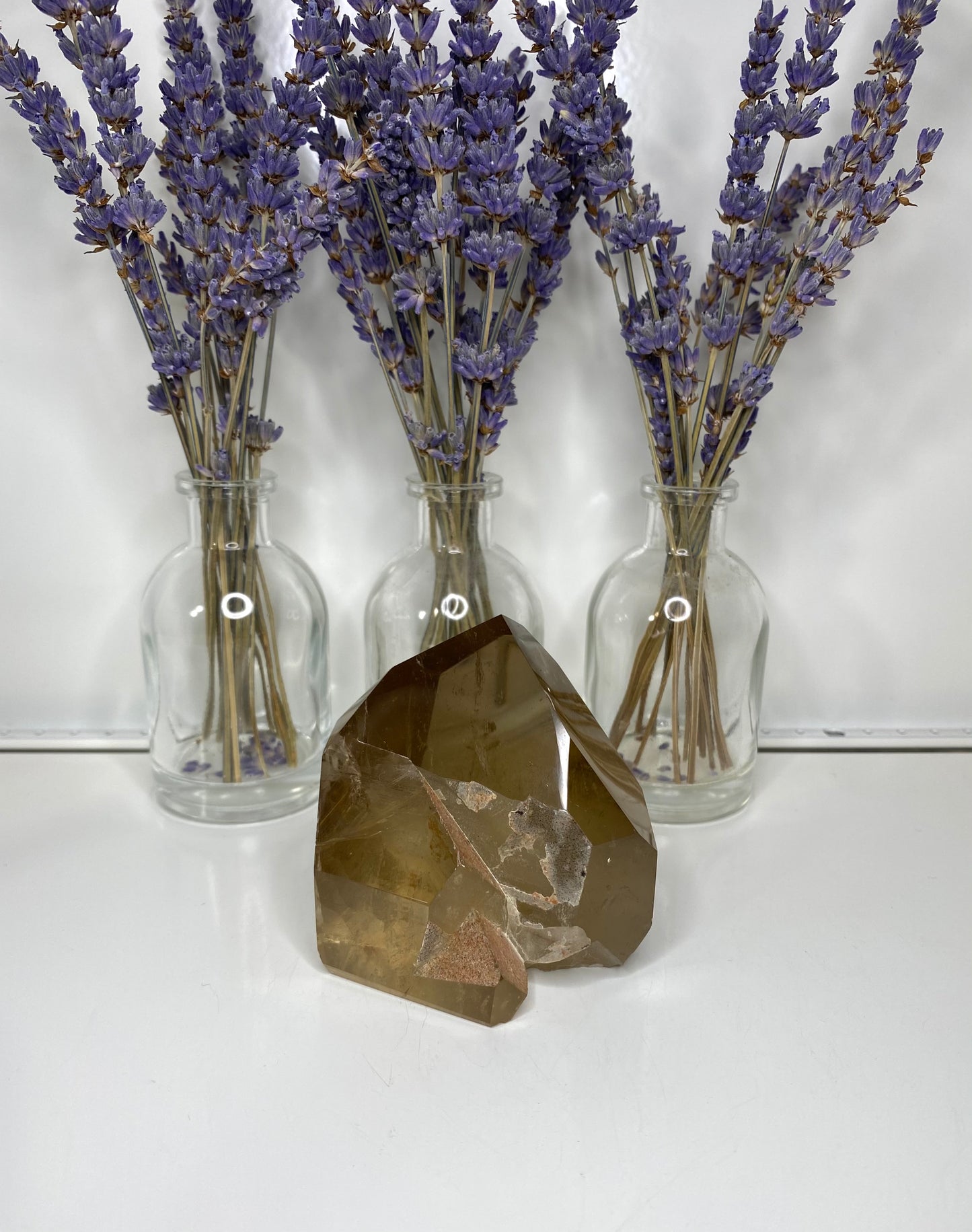 Citrine Tower with Inclusions