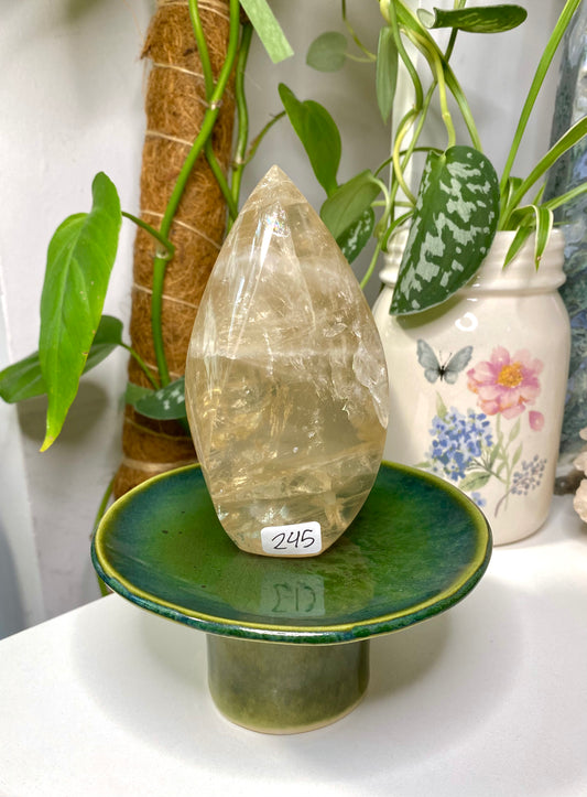 Natural Citrine Flame