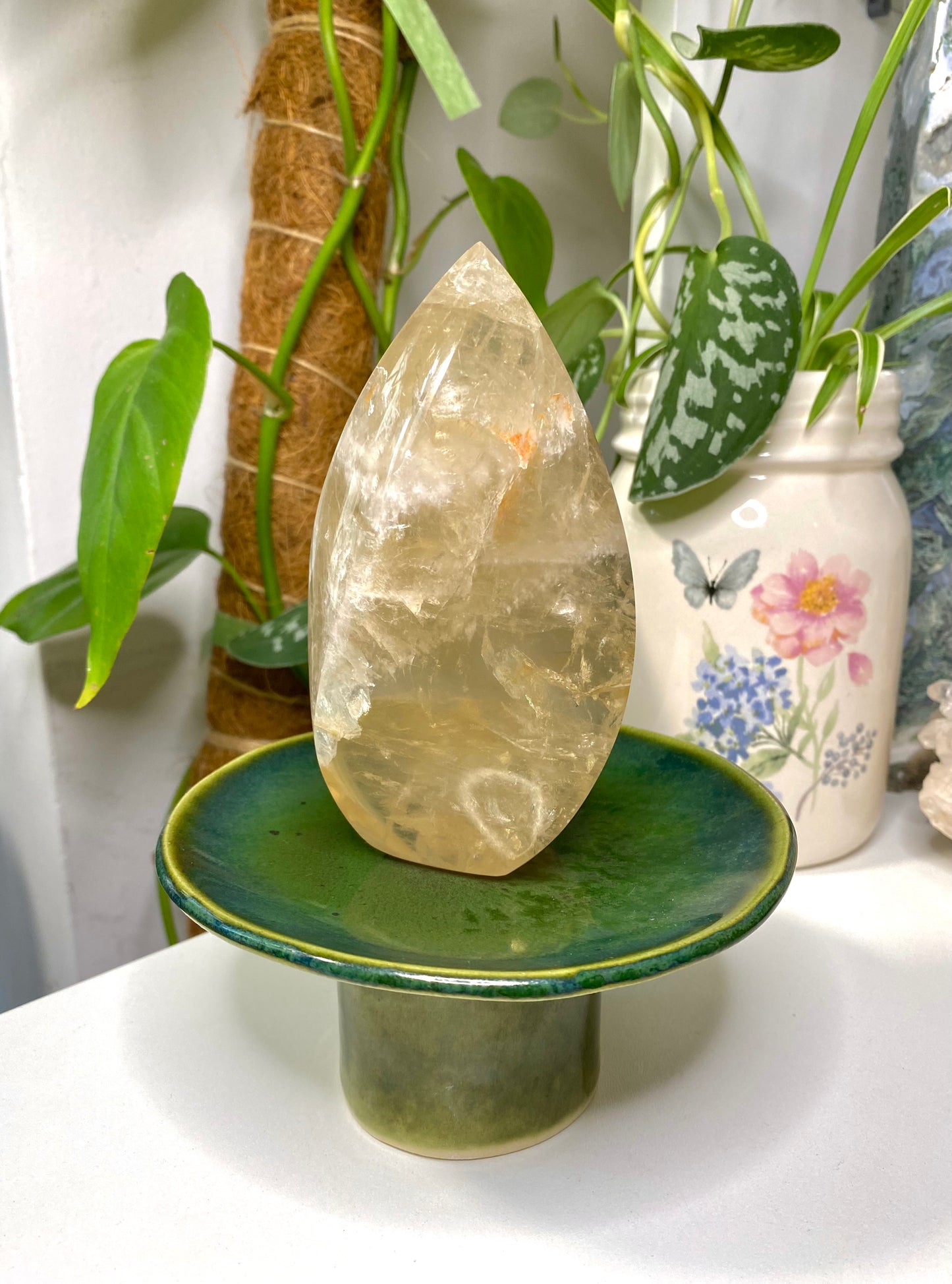 Natural Citrine Flame