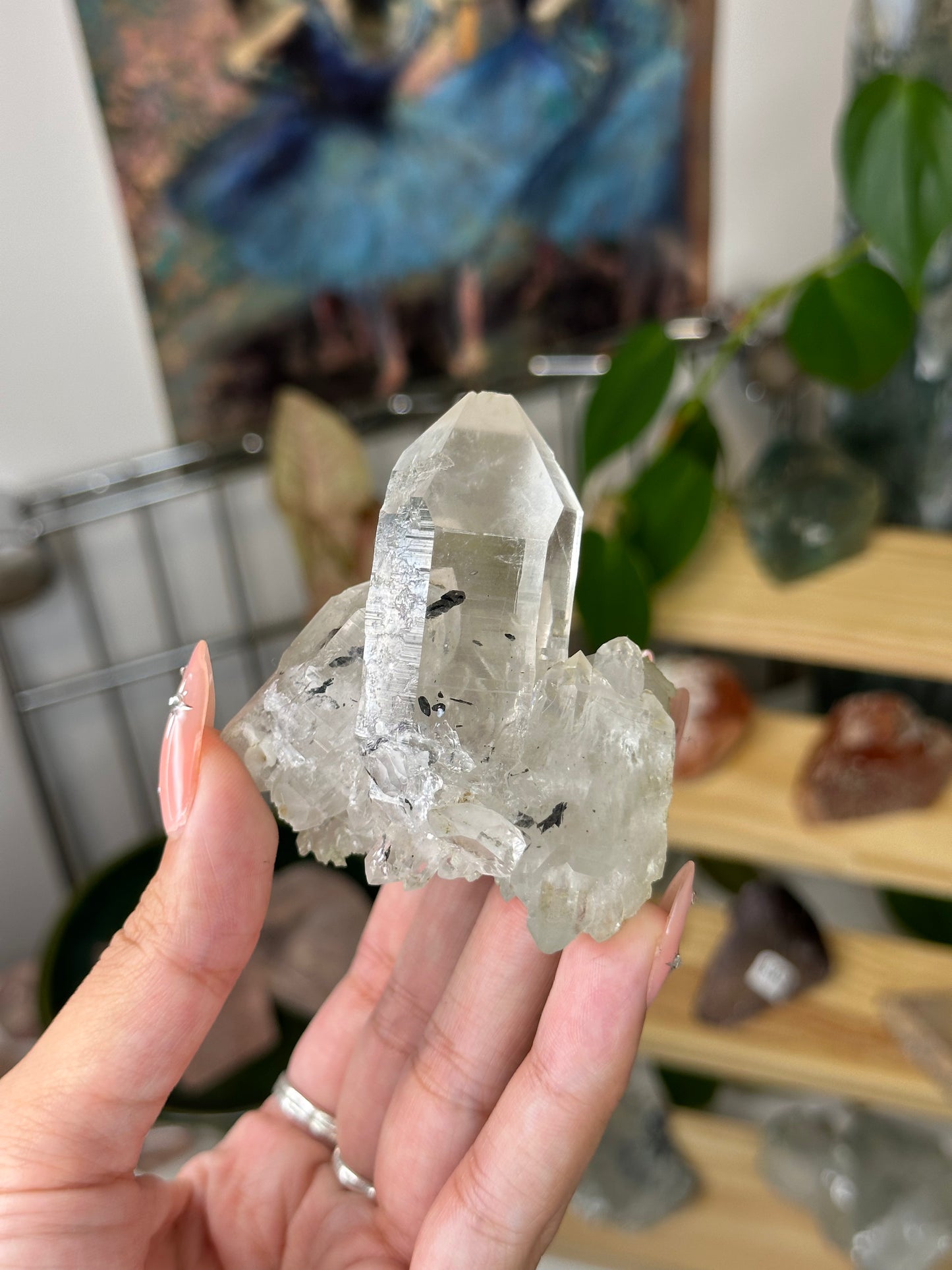 Quartz with Ilmenite Inclusions