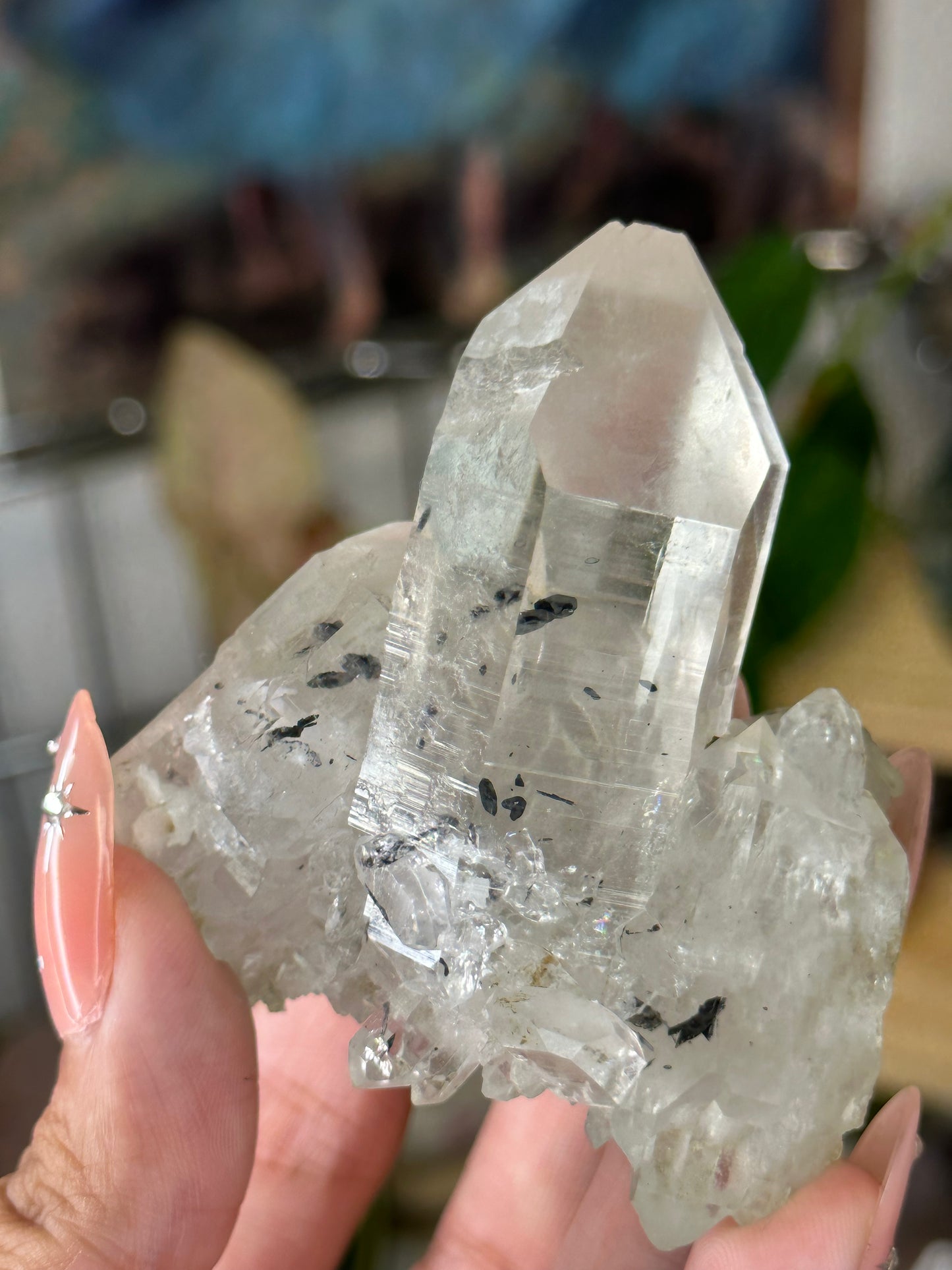 Quartz with Ilmenite Inclusions